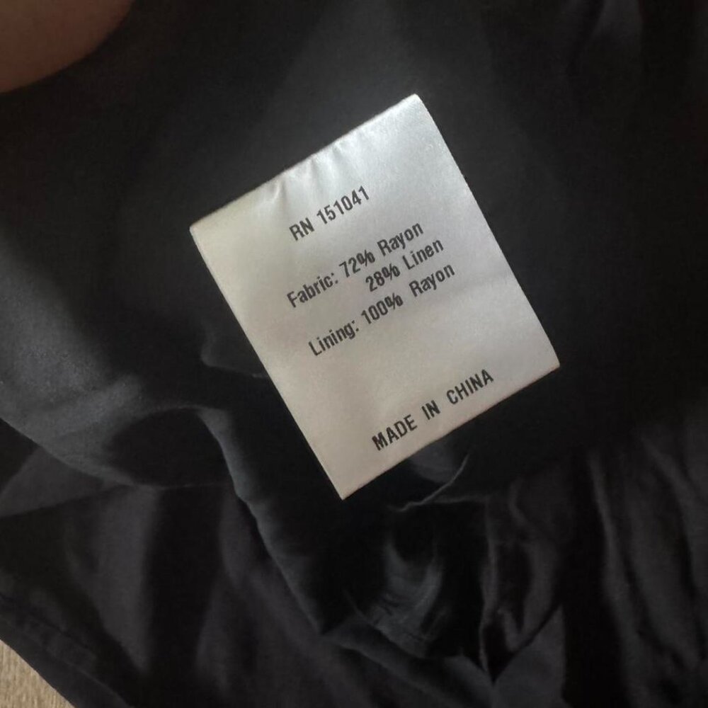 O.P.T NWT Black Mini Dress Size 4 - Picture 4 of 5